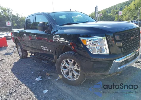 2020 Nissan Titan Xd Sv 4X4 из США, поврежденный, VIN 1N6AA1FB8LN504736